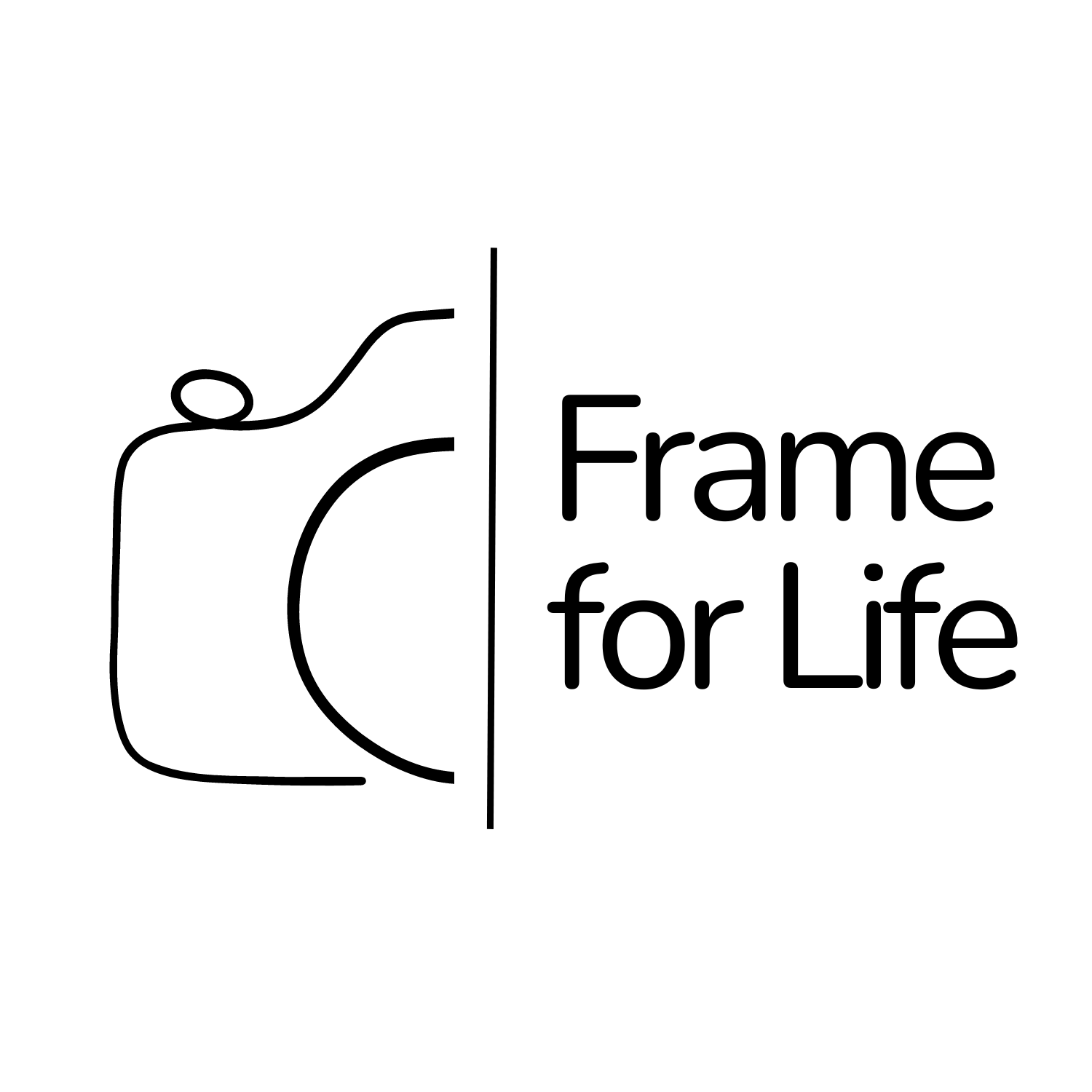 logo frame for life